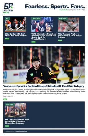 Cover of Stadium Rant