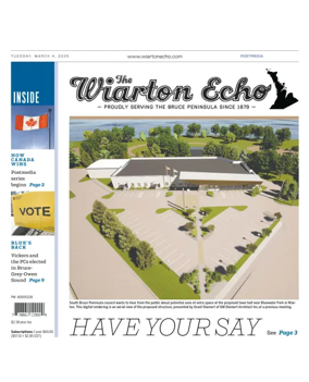 Cover of Wiarton Echo