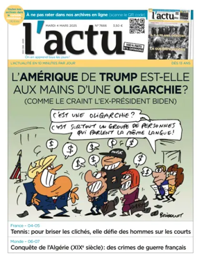 Cover of L'actu