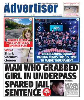 Cover of Ayr Advertiser