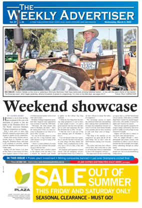 Cover of The Weekly Advertiser Horsham