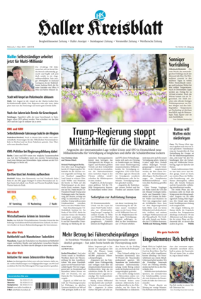 Cover of NW - Haller Kreisblatt