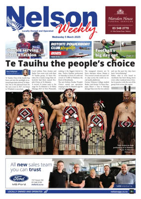 Cover of Nelson Weekly