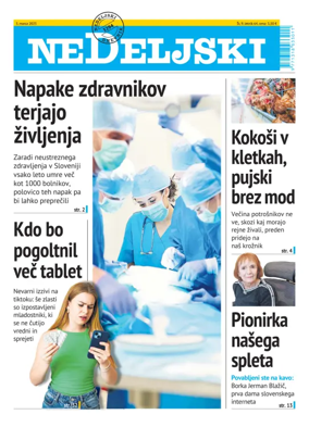 Cover of Nedeljski Dnevnik