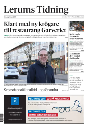 Cover of Lerums Tidning