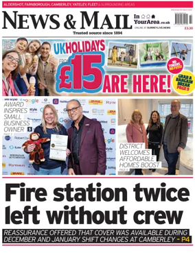 Cover of Aldershot News & Mail