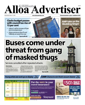 Cover of Alloa Advertiser