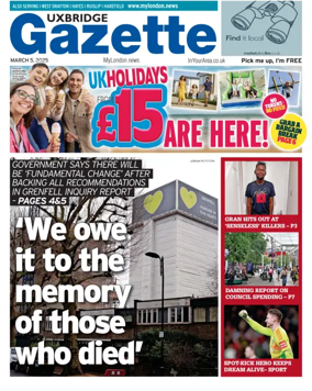 Cover of Harefield Gazette
