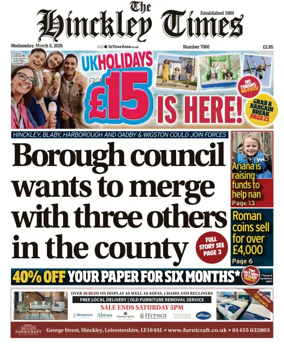 Cover of Hinckley Times