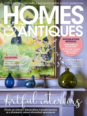 Cover of Homes and Antiques Magazine