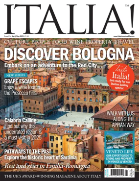 Cover of ITALIA! Magazine