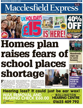 Cover of Macclesfield Express