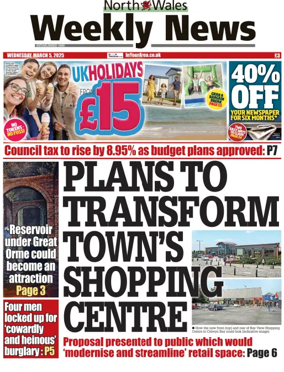 Cover of North Wales Weekly News