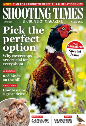 Cover of Shooting Times & Country Magazine
