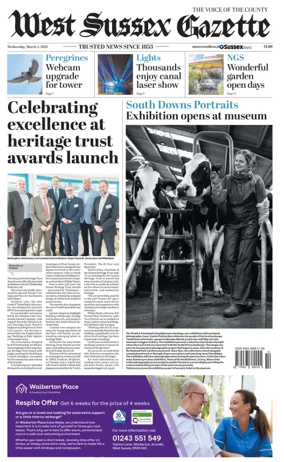 Cover of West Sussex Gazette