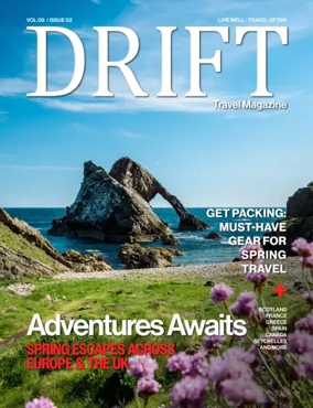 Cover of DRIFT Travel magazine