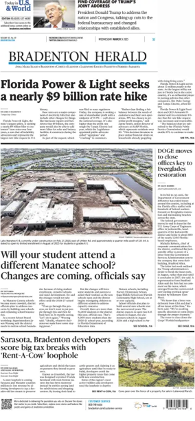 Cover of The Bradenton Herald