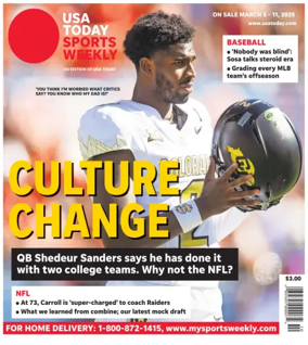 Cover of USA TODAY Sports Weekly