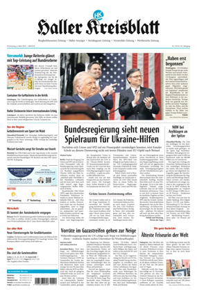 Cover of NW - Haller Kreisblatt