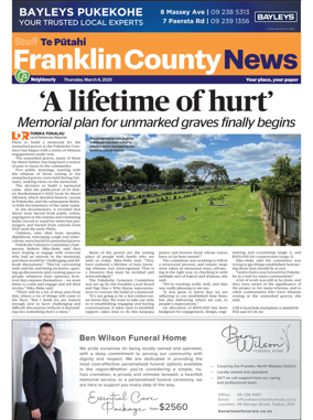 Cover of Franklin County News