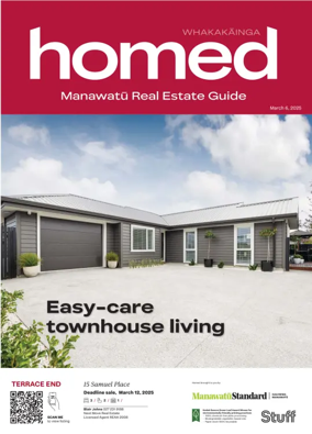 Cover of Homed Manawatu Standard
