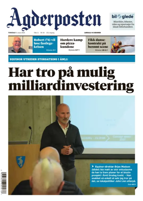 Cover of Agderposten