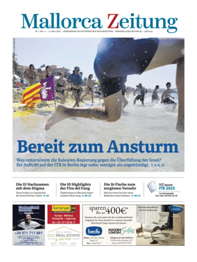 Cover of Mallorca Zeitung