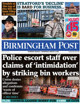 Cover of Birmingham Post