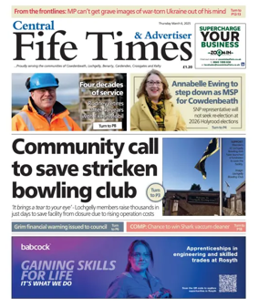 Cover of Central Fife Times
