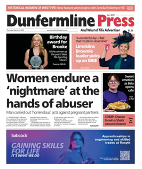 Cover of Dunfermline Press