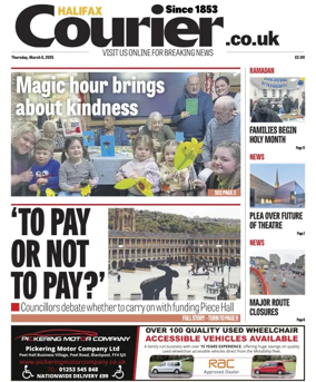 Cover of Halifax Courier