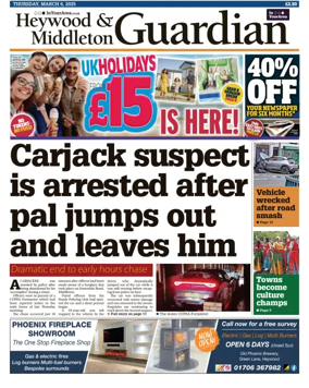 Cover of Heywood Advertiser