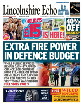 Cover of Lincolnshire Echo
