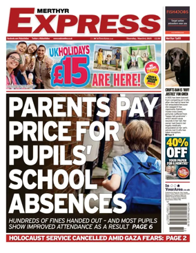 Cover of Merthyr Express