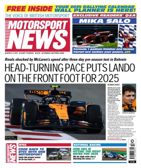 Cover of Motor Sport News