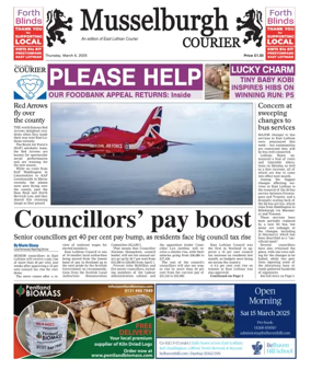 Cover of Musselburgh Courier
