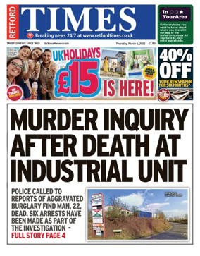 Cover of Retford Times