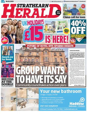 Cover of Strathearn Herald