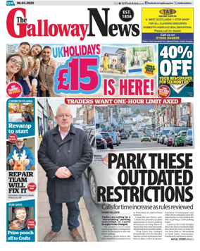 Cover of The Galloway News