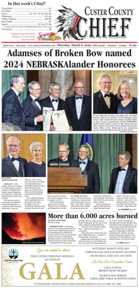 Cover of Custer County Chief