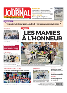 Cover of Le Petit Journal - L'hebdo du Pays Toulousain