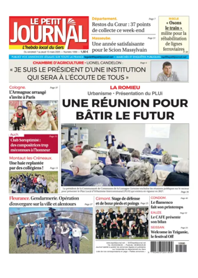 Cover of Le Petit Journal - L'hebdo local du Gers