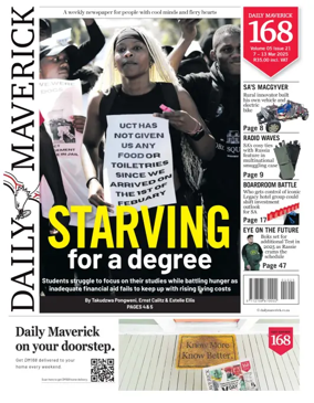 Cover of Daily Maverick