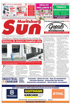 Cover of Maritzburg Sun (South Africa)