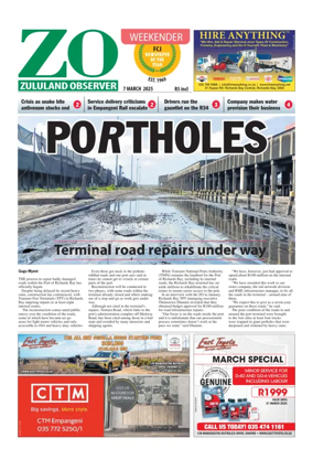 Cover of Zululand Observer - Weekender