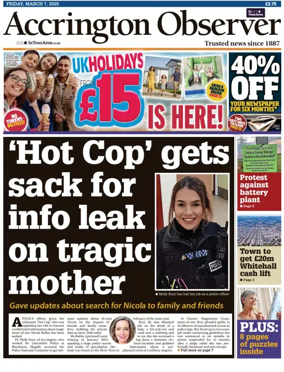 Cover of Accrington Observer