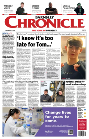 Cover of Barnsley Chronicle