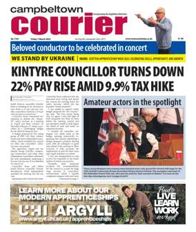 Cover of Campbeltown Courier