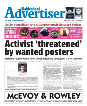 Cover of Maidenhead Advertiser