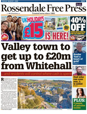 Cover of Rossendale Free Press